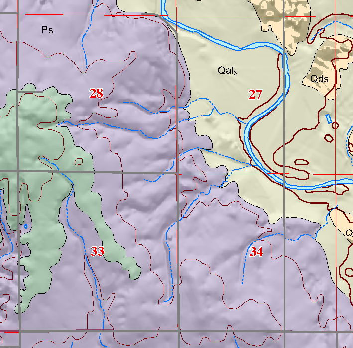 small geologic map