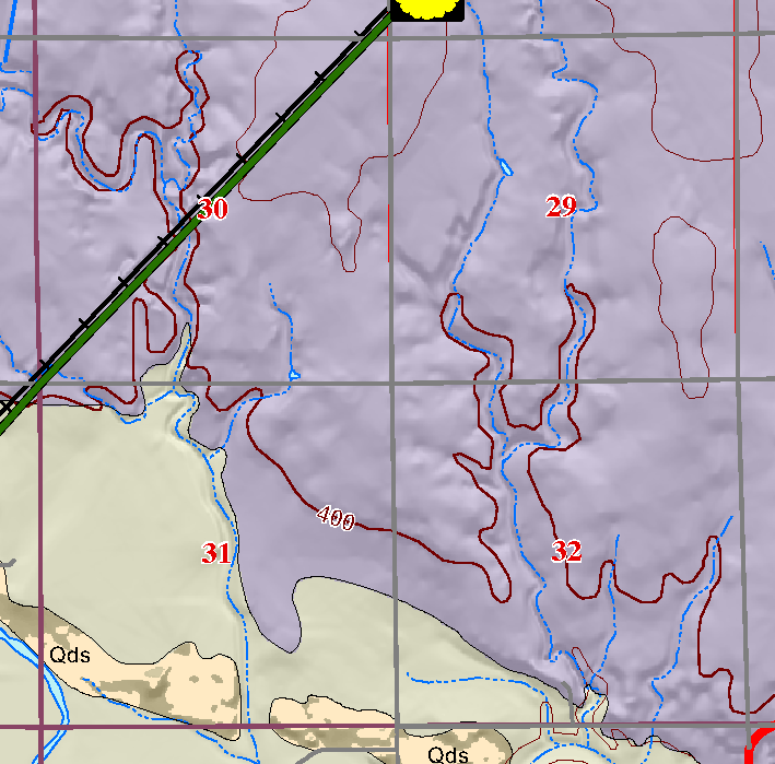 small geologic map