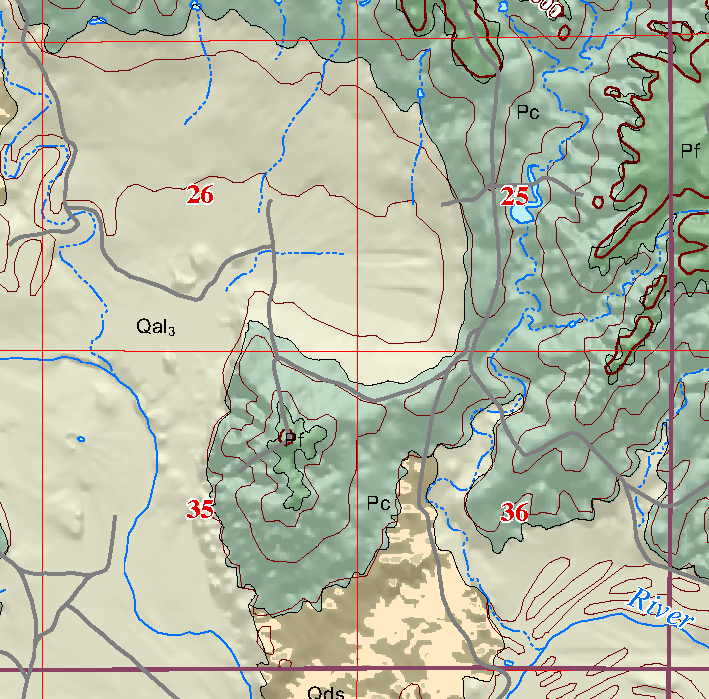 small geologic map