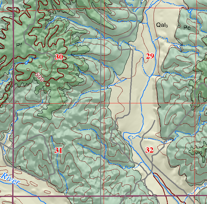 small geologic map