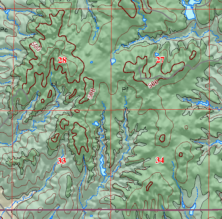 small geologic map