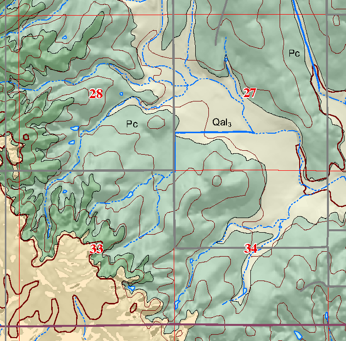 small geologic map