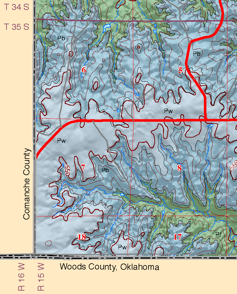 small geologic map