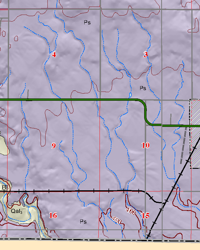 small geologic map