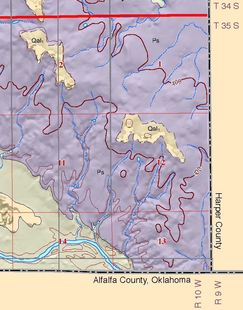 small geologic map
