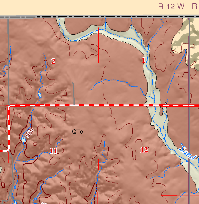 small geologic map