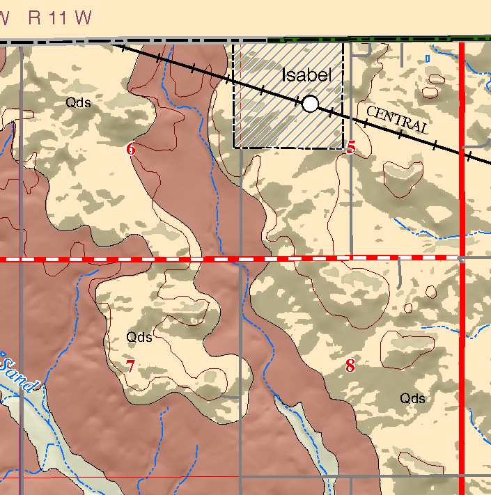 small geologic map