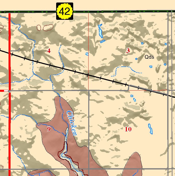 small geologic map