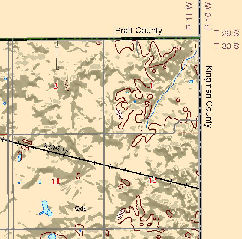 small geologic map