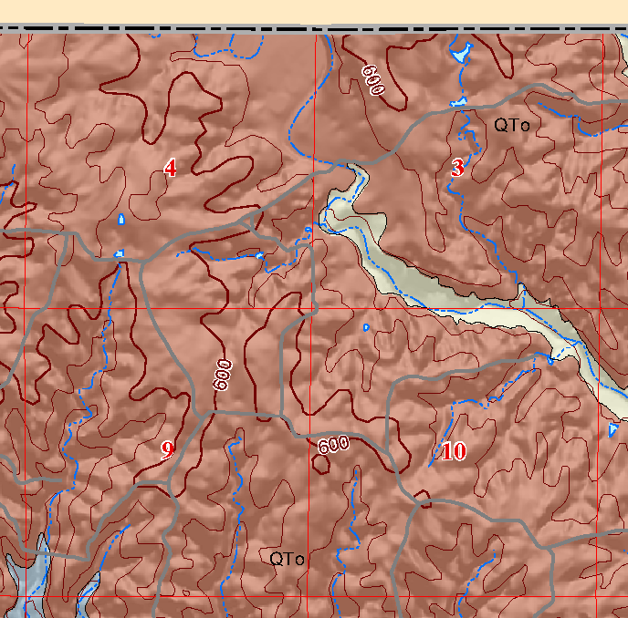 small geologic map