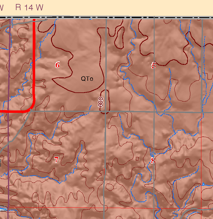 small geologic map