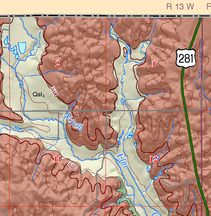 small geologic map