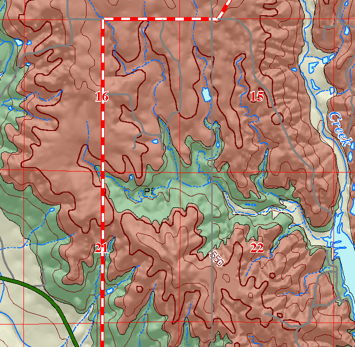 small geologic map