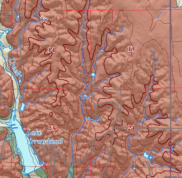 small geologic map