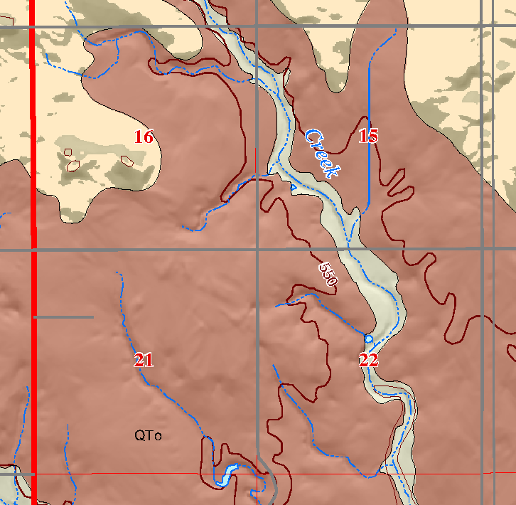 small geologic map