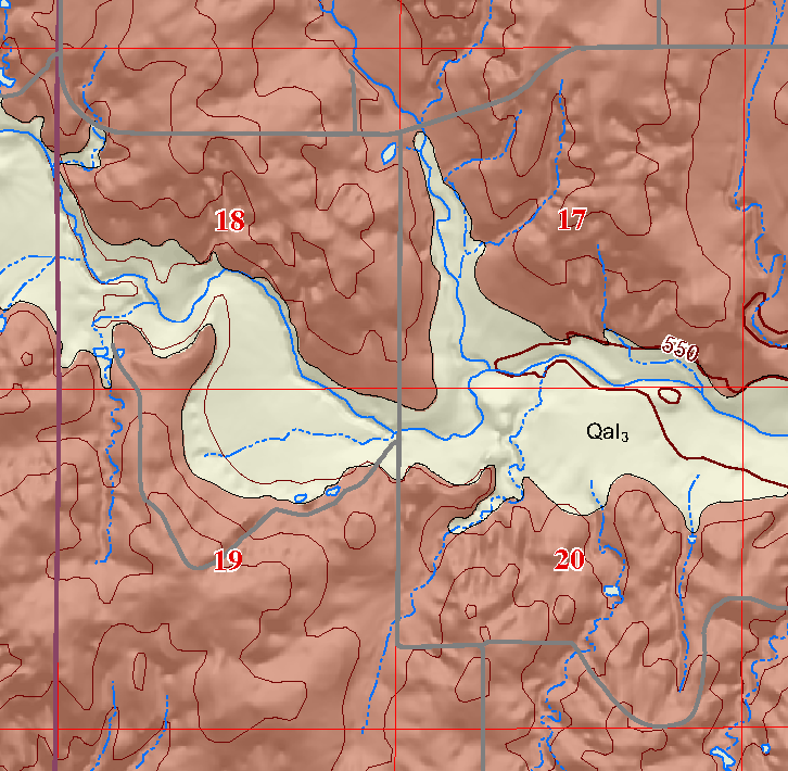 small geologic map