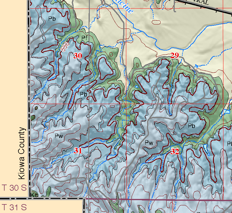 small geologic map