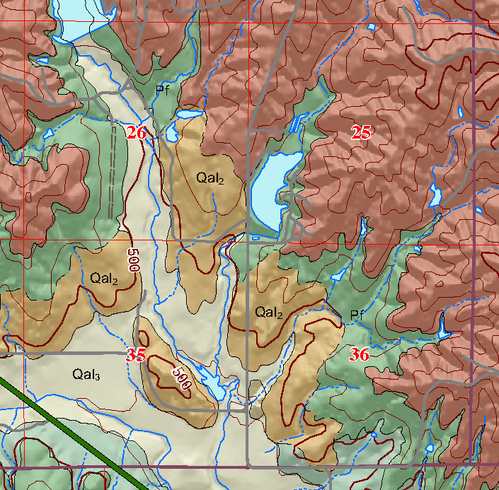 small geologic map