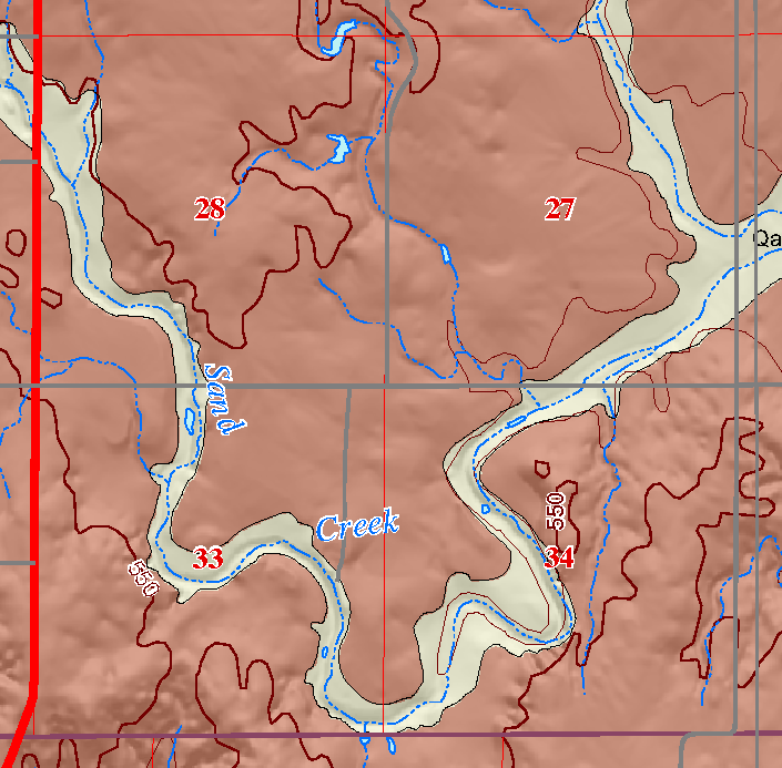 small geologic map