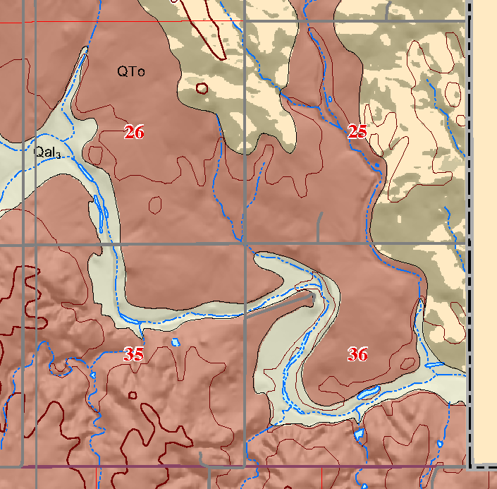 small geologic map