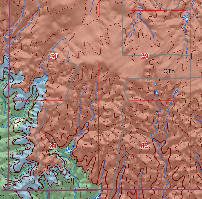 small geologic map