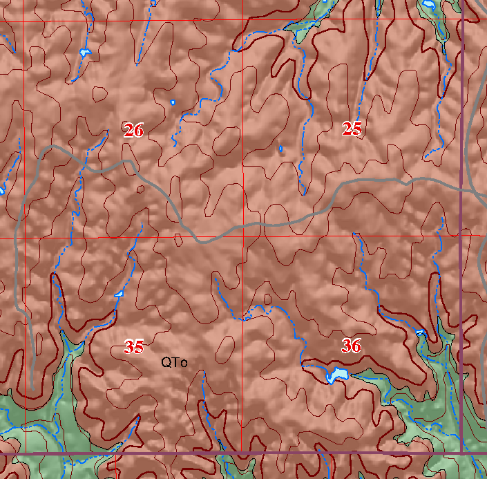 small geologic map