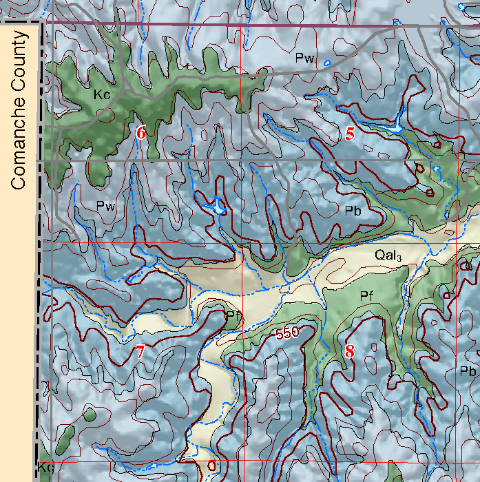 small geologic map