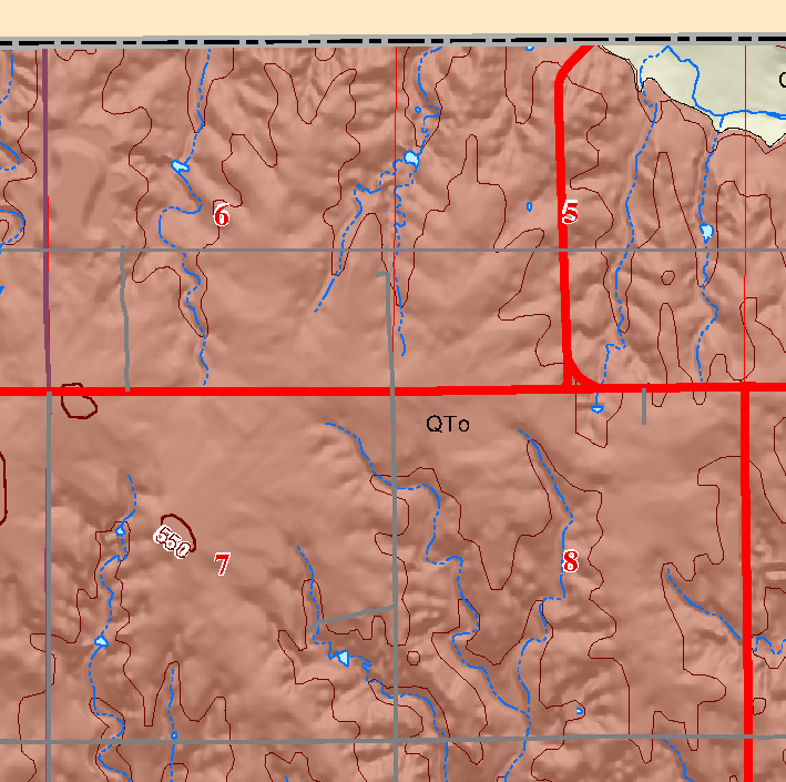 small geologic map