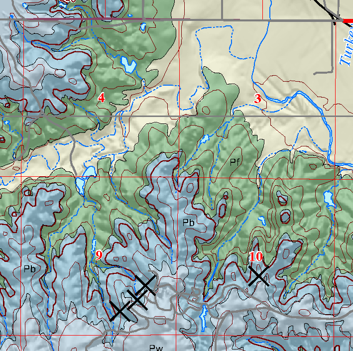 small geologic map