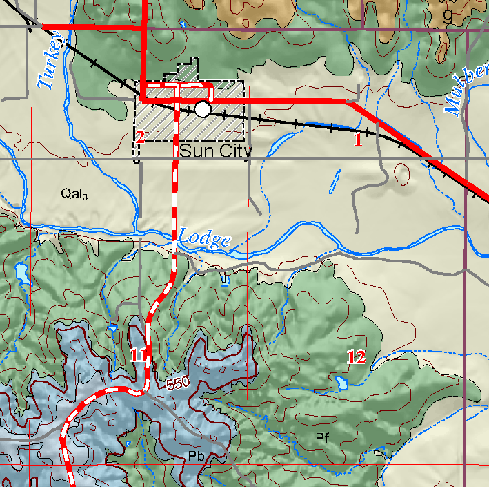 small geologic map