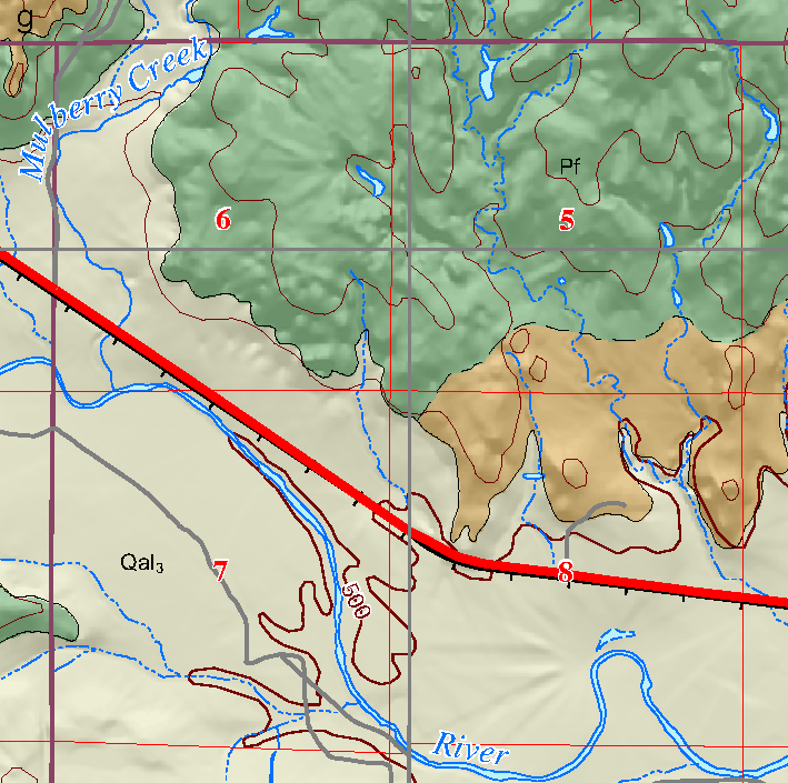 small geologic map