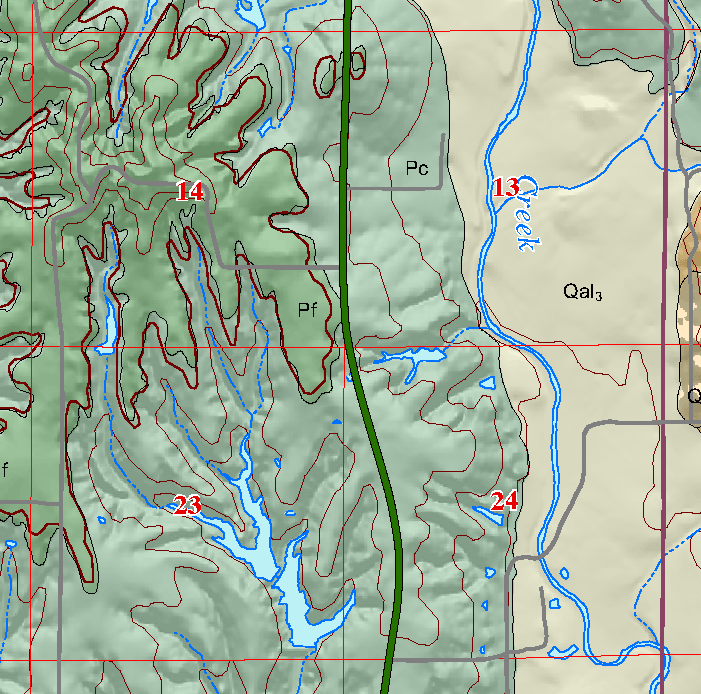 small geologic map