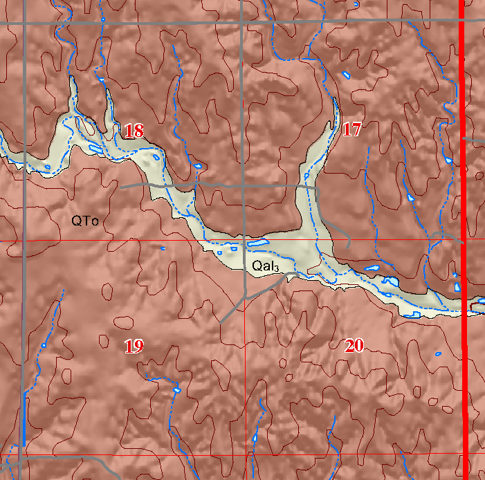 small geologic map
