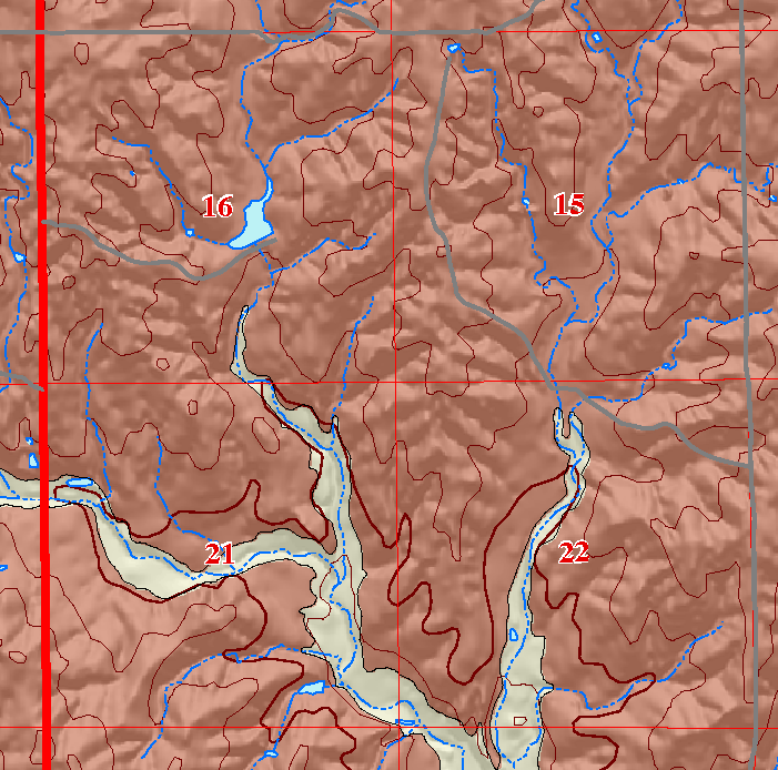 small geologic map