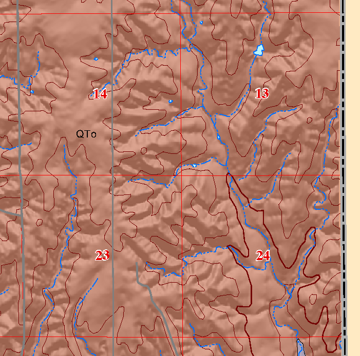 small geologic map