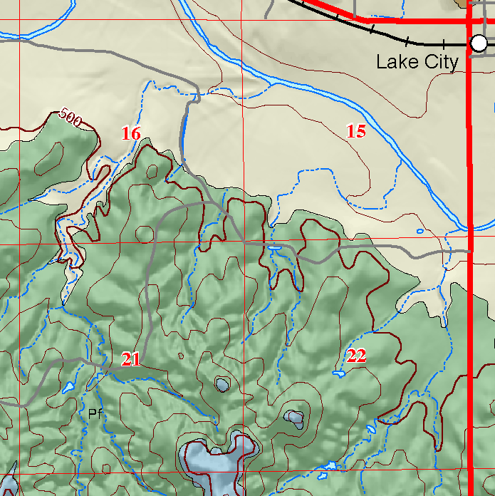 small geologic map