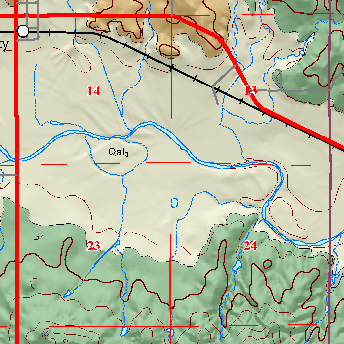 small geologic map