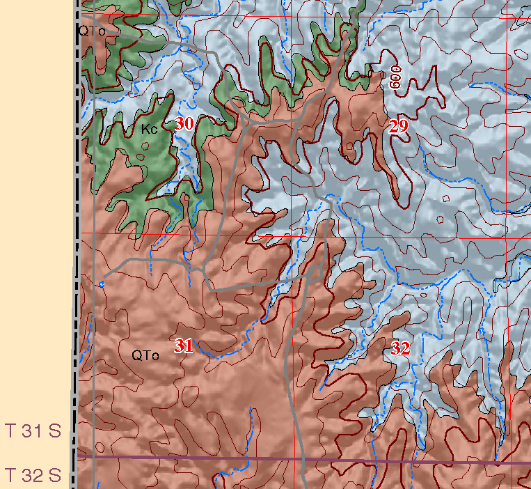 small geologic map