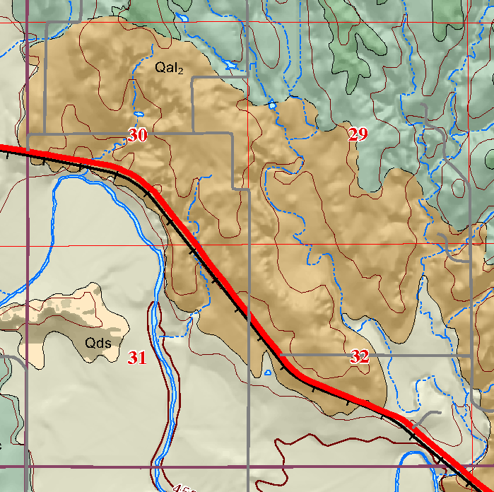 small geologic map