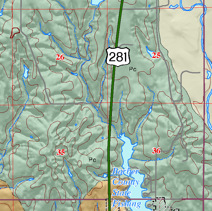 small geologic map