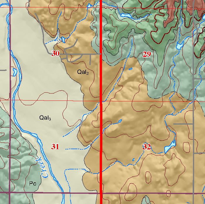 small geologic map