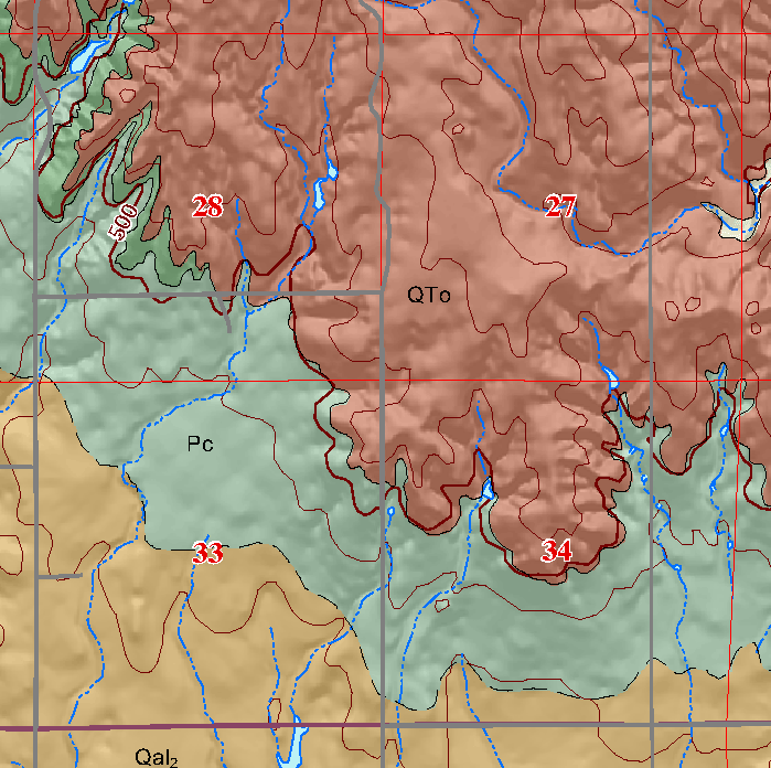 small geologic map