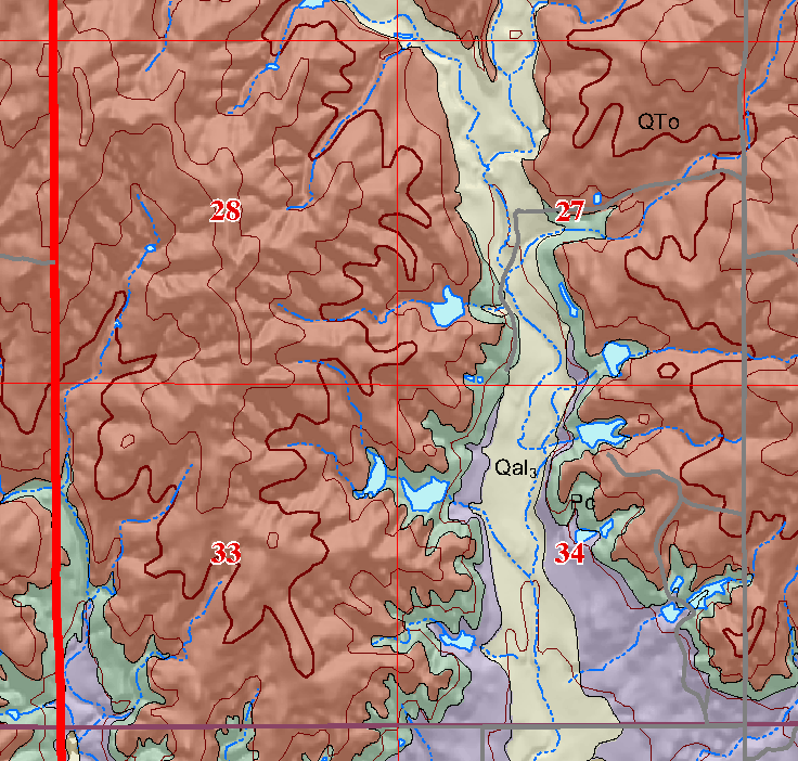 small geologic map