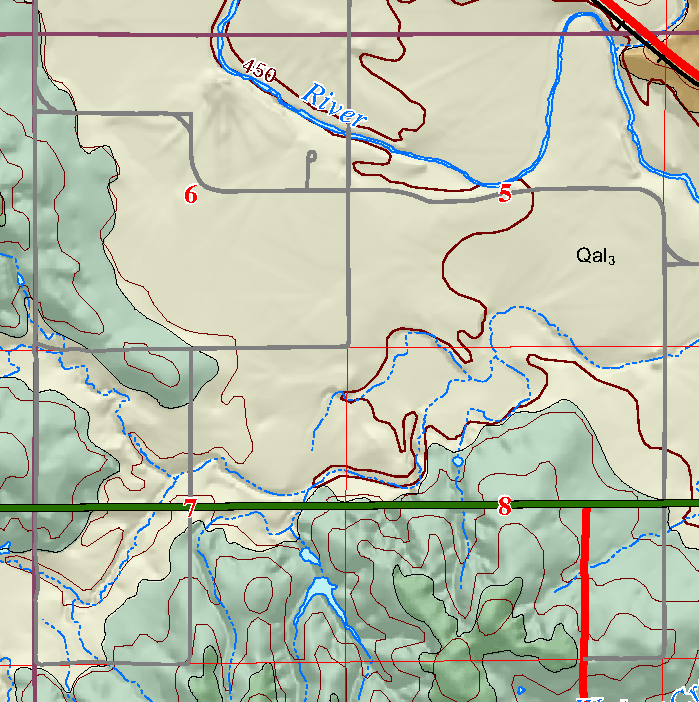 small geologic map