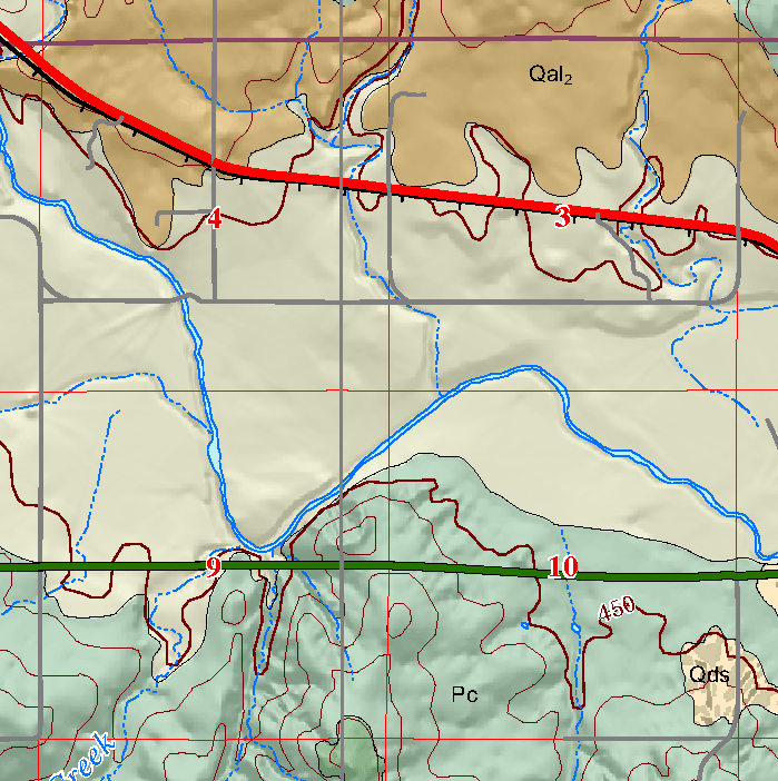 small geologic map