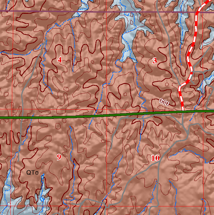 small geologic map