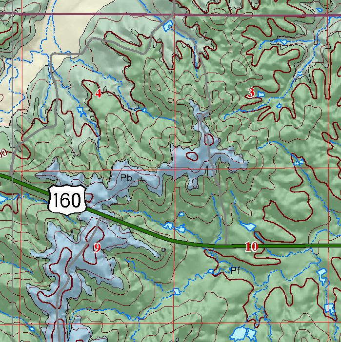 small geologic map