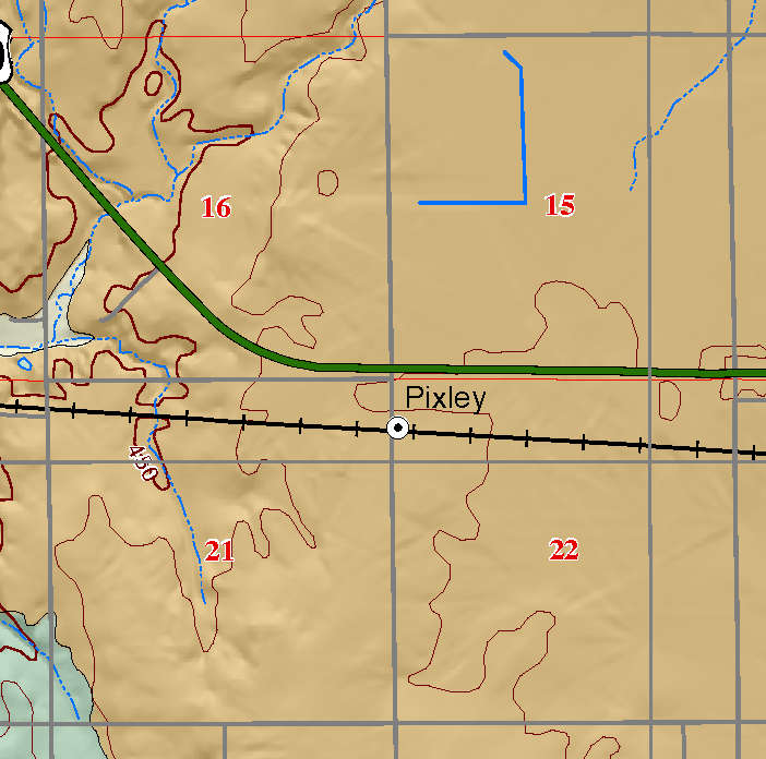small geologic map