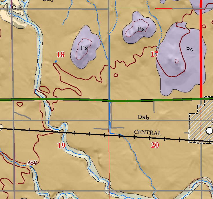 small geologic map