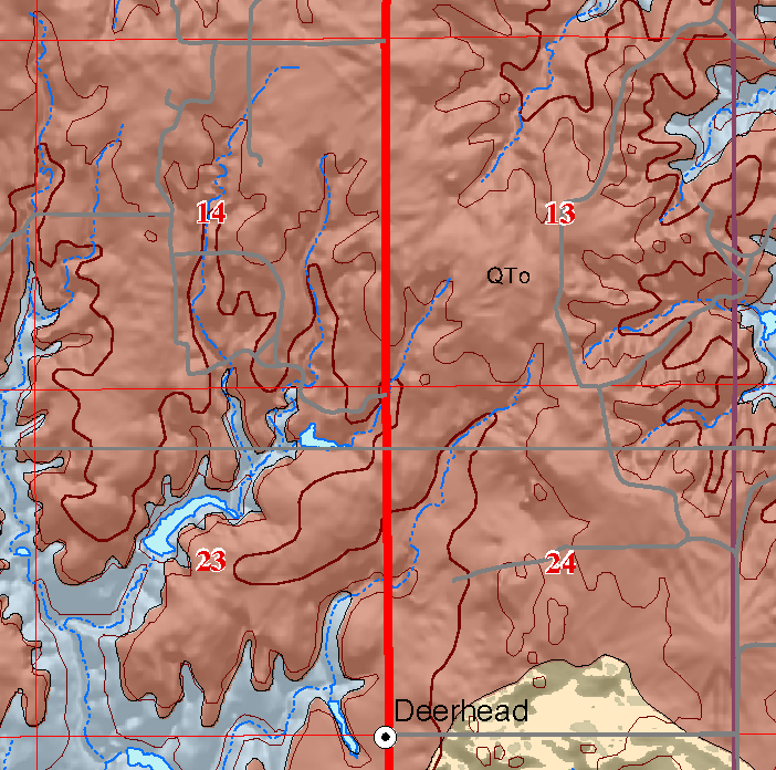 small geologic map